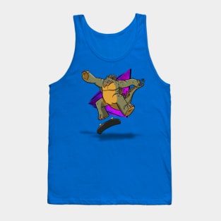 Kick flip dino Tank Top